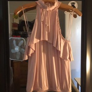 Petal pink sleeveless express top